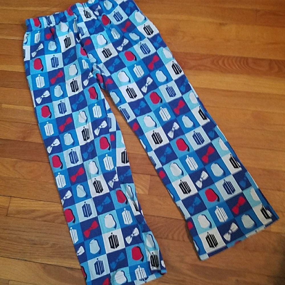 ❤Dr Who pajama bottoms